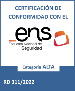 Distintivo ENS Certificado 